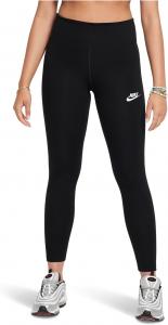 Классические леггинсы с высокой талией Nike Kids, Black/White