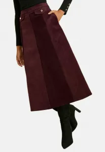 Юбка прямого кроя с карманами Love & Roses, Cherry Red