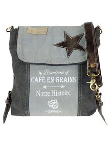 Сумка через плечо Sunsa, серый