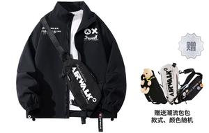 Куртка унисекс Airwalk, серая (с часами)