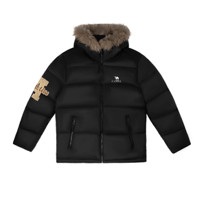 Теплая куртка из коллекции Fleece Collection Unisex CAMEL, phantom черный