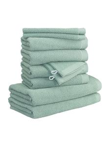 Möve Набор полотенец Bliss из 10 предметов, тростниково-зеленого цвета