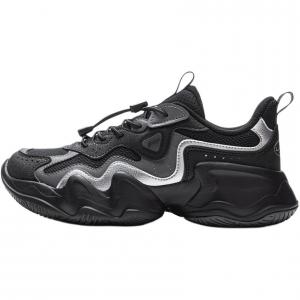 Кроссовки Sports Life Collection Rebound Kids Lifestyle Shoes Teenagers LINING YOUNG, черный