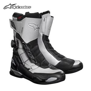 ALPINESTARS PROTECTS Мотосапоги Xing Qixing SP-X BO, черно-серебристые, размер 43