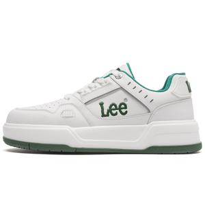 Белые кроссовки легкие дышащие увеличивающие рост низкие скейтбордские мужские Lee