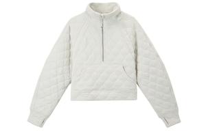 Футболка Scuba Series оверсайз стеганая с молнией наполовину Lululemon, Earth Gray/RVSN