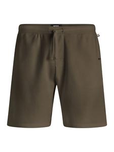 Вафельные шорты коричневого цвета BOSS