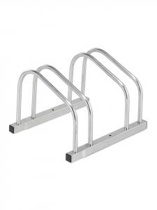 Relaxdays Серебристый багажник для велосипеда - 2 колеса