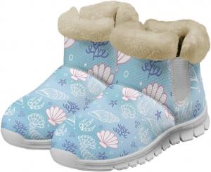 Psesaysky Женские зимние ботинки белая подошва снегоступы противоскользящая подошва ботильоны с утеплителем теплые ботинки средней высоты для прогулок