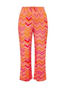 Брюки ONLY Carmakoma Wide leg Pants, цвет Red/Melon