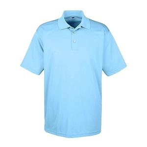 Пике-поло Cool & Dry с сетчатыми вставками Ultraclub, Columbia Blue