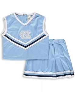 Комплект из двух предметов для поддержки Big Girls Carolina Blue North Carolina Tar Heels Little King Apparel