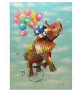 Акриловая картина ручной работы KUNSTLOFT Fiodor Fröhlich, многоцветный