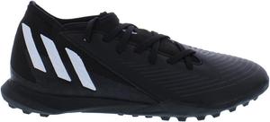 Футбольные бутсы Adidas Unisex Predator Edge.3 Turf для детей, белый/черный