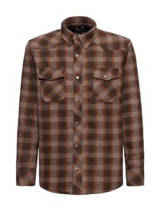 Рубашка King Kerosin Flanellhemd, коричневый