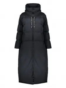 Пальто с капюшоном Herno, черный