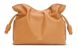 Фламенко Напа Телячья Кожа Клатч Сумка Через Плечо Женская Пустыня LOEWE, Set (Bag+Dust Bag)