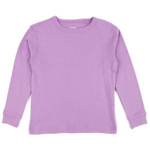 Детская футболка с длинным рукавом, фиолетовый