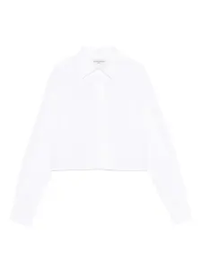 Рубашка с длинными рукавами на пуговицах Officine Generale, белый