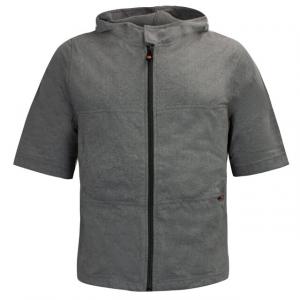 Ретро-Молния на футболке с капюшоном серого цвета Nike, серый