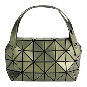 ISSEY MIYAKE Бостонская сумка из поливинилхлорида женская хаки