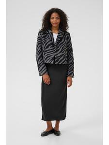 Куртка KAtora Oversize в черно-сером цвете Animal Kaffe