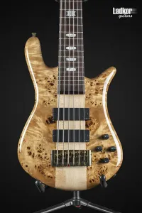 Spector Euro 6 LX Poplar Burl Глянец EMG 6-струнная бас-гитара НОВАЯ редкая