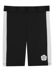 Шорты с логотипом Kenzo Kids, черный