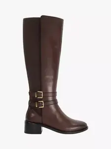 Ботинки Dune Tatter Leather Knee High, коричневый