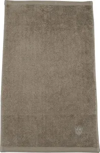 Полотенца гостевые РОСС "Вита", (6 шт.), вышитая эмблема РОСС ROSS 30х50 см (6 шт.), капучино