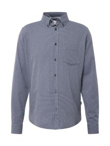 s.Oliver Рубашка на пуговицах Regular fit в темно-синем цвете