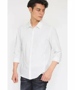 Футболка 3/4 с полосками в стиле футбола от TORNADO MART (мужская), цвет White