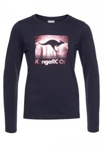 Лонгслив KangaROOS Shirt, морской синий