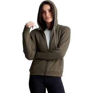 Женская легкая флисовая толстовка на молнии из бамбука Free Fly, Fatigue