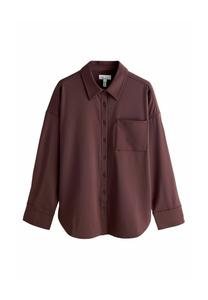Блуза Next Button-down blouse, Berry Red/Red