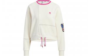 Свитшот Женский Розовый Белый Adidas Neo