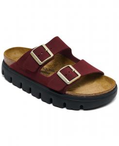 Женские сандалии на платформе Arizona из замшевой кожи от Finish Line Birkenstock, Zinfandel