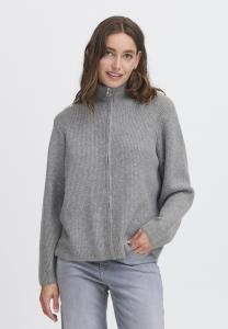 Кардиган ICHI DUCIE CA, Grey Melange/Sand