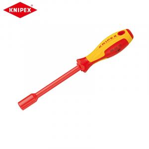 KNIPEX 9 мм электроизоляционная отвертка для гаек 6-гранная отвертка с торцовой головкой 98 03 09 по индивидуальному заказу (срок поставки 4-8 недель)