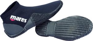 Взрослые ботинки для дайвинга Mares Equator 2 мм из неопрена до щиколотки для мужчин и женщин - резиновая подошва, не скользит No Brand, Mens 4 / Womens 5 Black