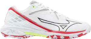 Кроссовки Wave Claw 3 Wide 'White Radiant Red', белый