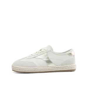 Rosa Bianca Немецкие армейские кроссовки легкие лоу-топ скейтбордские женские бежево-золотые, цвет Beige Gold