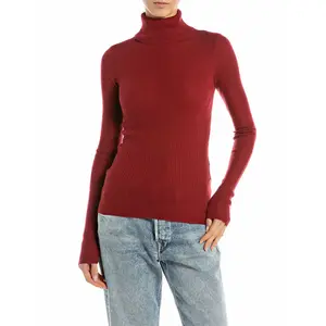 Свитер с высоким воротником Replay DK3911.000.G23906, красный