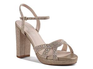 Сандалии Ava Touch Ups by Benjamin Walk на платформе, бежево-желтый