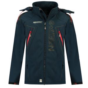 Куртка из софтшелла в стиле техно Geographical Norway, синий
