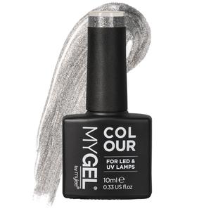 Лак для ногтей mygel gel-nagellack Mylee, silver screen, объем 10 мл