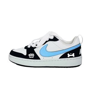 Детские скейтерские кроссовки Court Borough для младших школьников Nike, синий