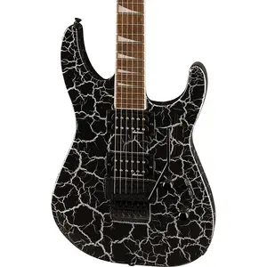 Электрогитара Jackson X Series Soloist SLX DX - Серебристый Меркурий с трещинами