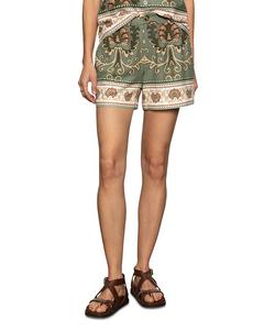 Шорты с высокой посадкой Spring Breaker Sanctuary, зеленый