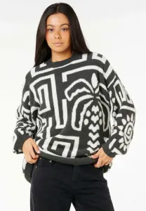 Джемпер для гавайской вечеринки col rond sunset luau Rip Curl, Black/Off White